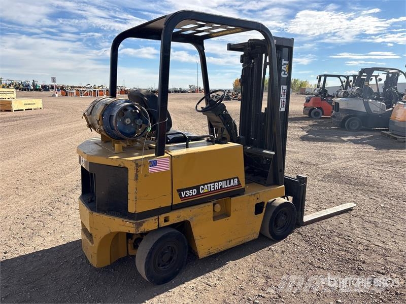 CAT V35D Cushion Tire Forklift Šakiniai krautuvai - Kita