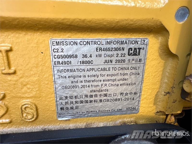 CAT XQ35 27 kW Mobile Generator Set Diesel Generators