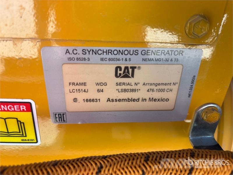 CAT XQ35 27 kW Mobile Generator Set 디젤 발전기