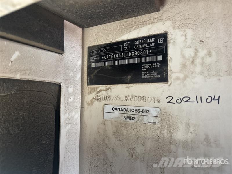 CAT XQ35 27 kW Mobile Generator Set Generadores diesel