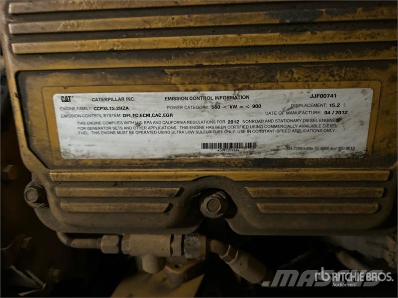 CAT XQ500-C15 455 kW Containerized Generator Set Diesel generatoren
