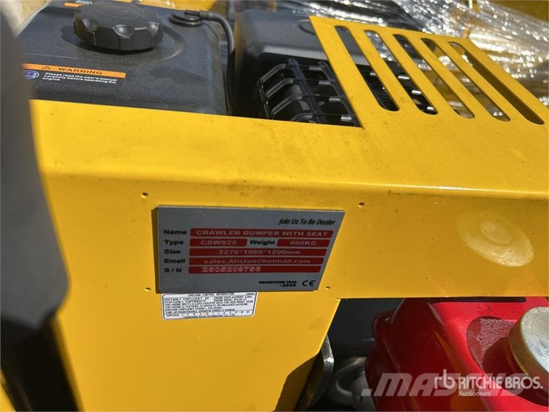 CD25,CDW25 Mini Crawler Dumper (Unused) Dumpers εργοταξίου