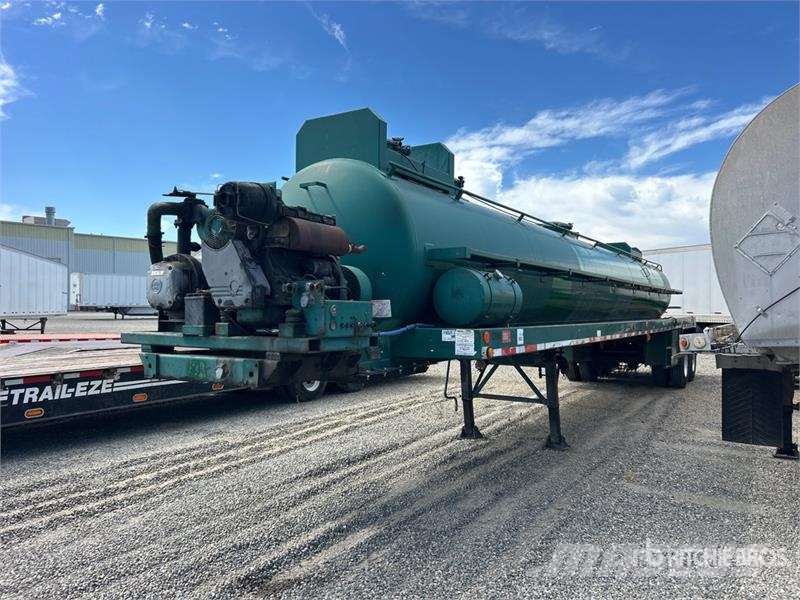 Certified T/A Vacuum Tanker Trailer Tankwagen