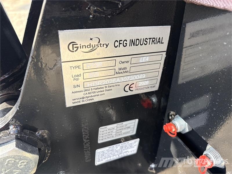 CFG H13R Mini Excavator (Unused) Mini ekskavatori < 7 t