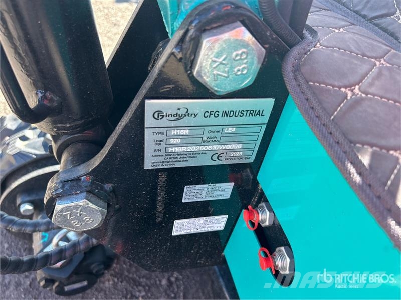 CFG H16R Mini Excavator (Unused) حفارات صغيرة أقل من 7 طن (حفارات صغيرة)