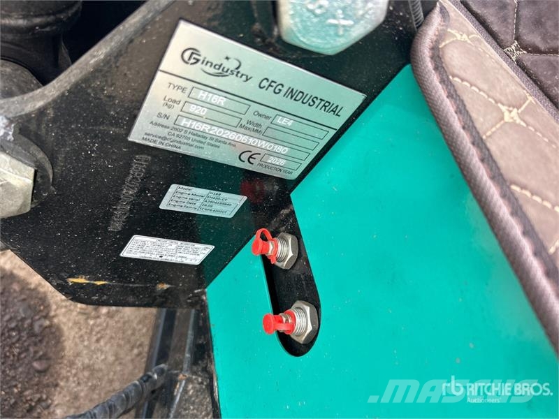 CFG H16R Mini Excavator (Unused) حفارات صغيرة أقل من 7 طن (حفارات صغيرة)