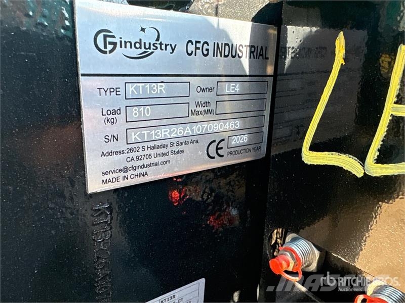 CFG KT13R Mini Excavator (Unused) Minikaivukoneet < 7t