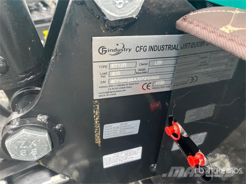 CFG KT13R Mini Excavator (Unused) Minigravemaskiner
