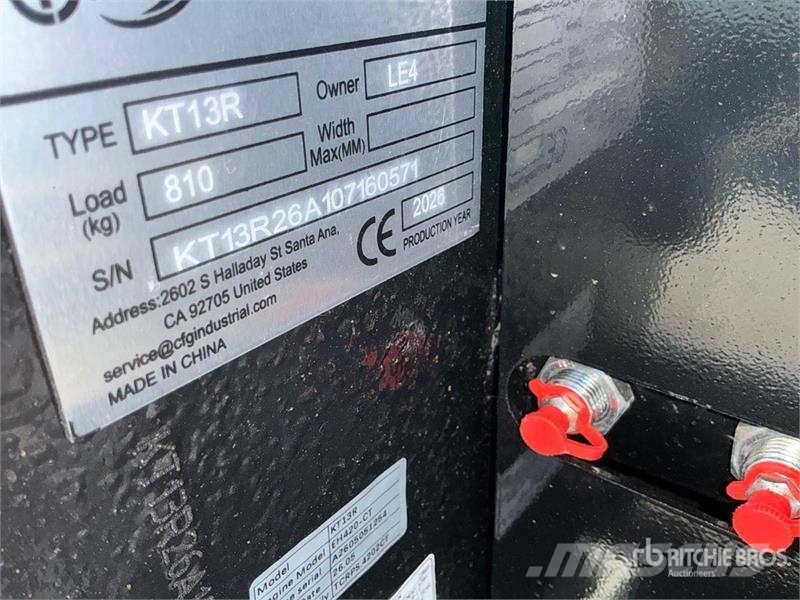 CFG KT13R Mini Excavator (Unused) Minibagger < 7t