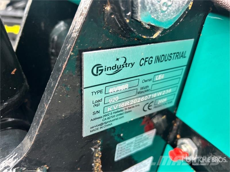 CFG KV16R Mini Excavator (Unused) Minigravemaskiner