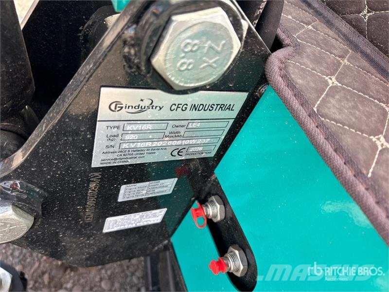 CFG KV16R Mini Excavator (Unused) حفارات صغيرة أقل من 7 طن (حفارات صغيرة)