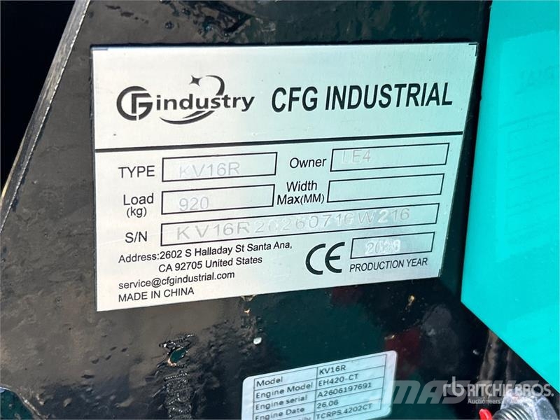 CFG KV16R Mini Excavator (Unused) Minibagger < 7t