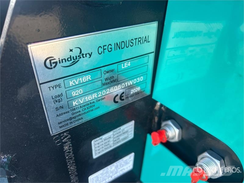 CFG KV16R Mini Excavator (Unused) Mini bagri <7t