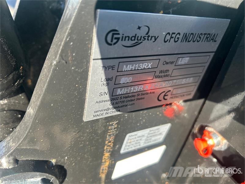 CFG MH13RX Mini Excavator (Unused) Mini excavators < 7t
