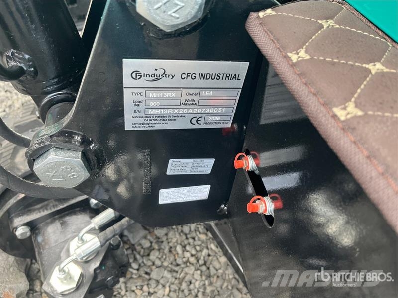 CFG MH13RX Mini Excavator (Unused) Mini excavators < 7t (Mini diggers)