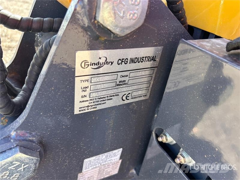 CFG MX12R Mini Excavator (Unused) حفارات صغيرة أقل من 7 طن (حفارات صغيرة)