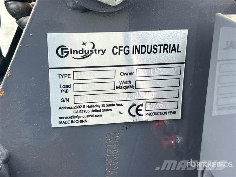 CFG MX12R Mini Excavator (Unused) Minigravemaskiner