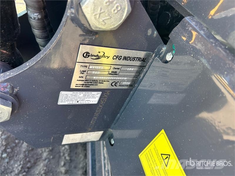 CFG MX15RX Mini Excavator (Unused) حفارات صغيرة أقل من 7 طن (حفارات صغيرة)