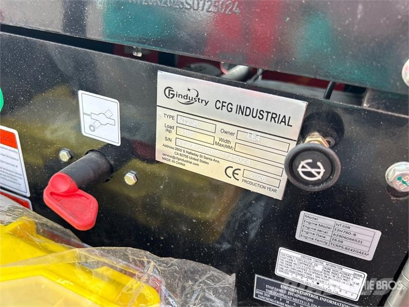 CFG NT20R Mini Excavator (Unused) حفارات صغيرة أقل من 7 طن (حفارات صغيرة)