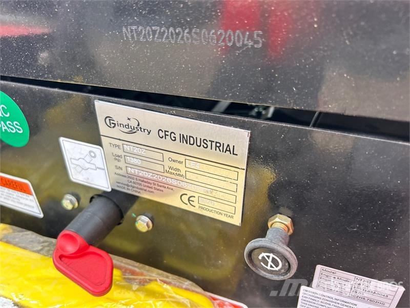 CFG NT20Z Mini Excavator (Unused) حفارات صغيرة أقل من 7 طن (حفارات صغيرة)