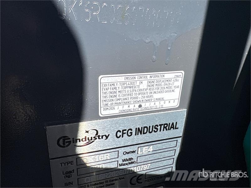 CFG QK16R Mini Excavator (Unused) Minikaivukoneet < 7t