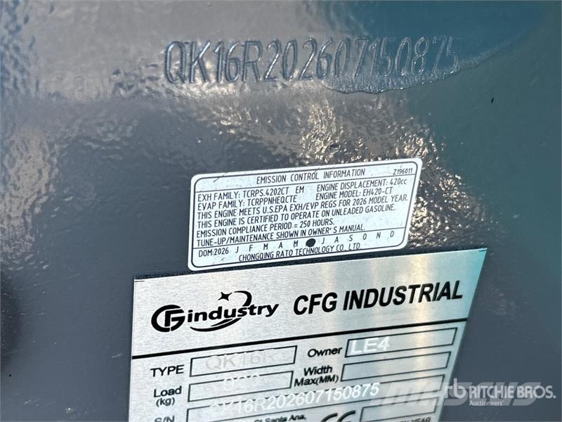 CFG QK16R Mini Excavator (Unused) Minibagger < 7t