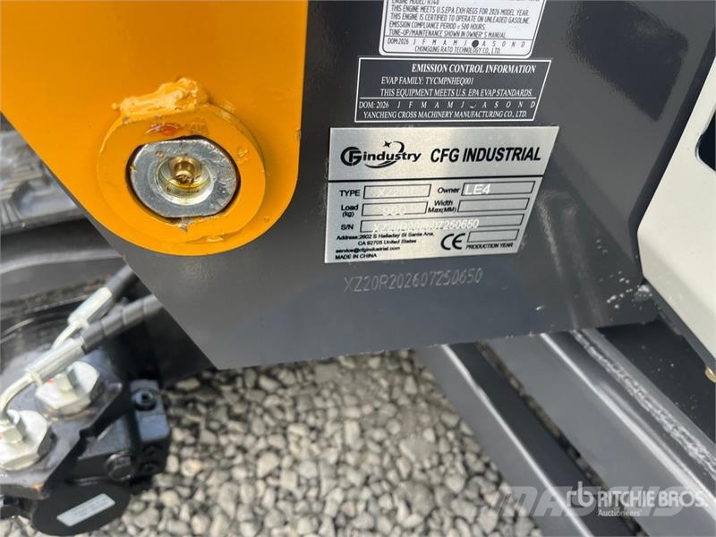 CFG XZ20R Mini Excavator (Unused) Mini excavators < 7t (Mini diggers)