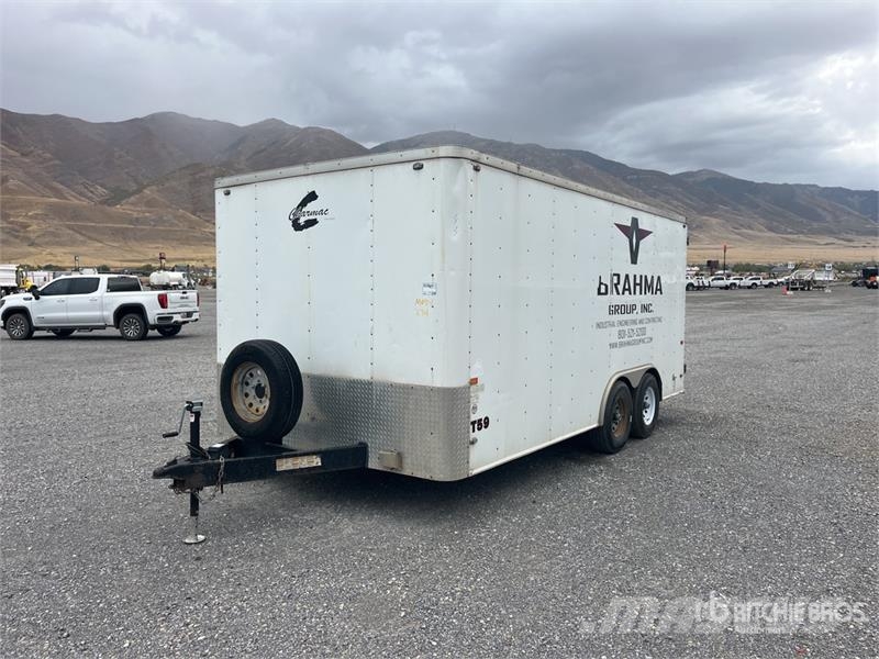 Charmac 16 ft T/A Enclosed Trailer Box body trailers