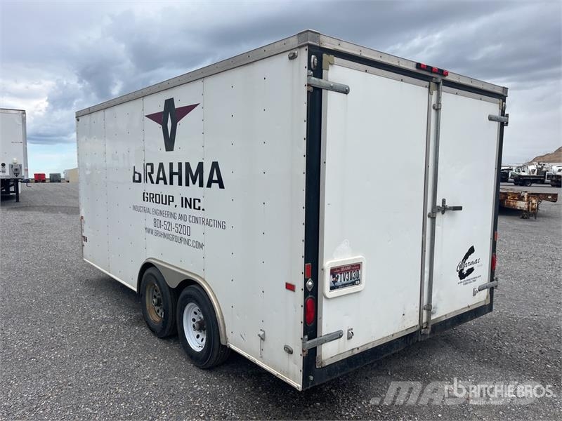 Charmac 16 ft T/A Enclosed Trailer Box body trailers