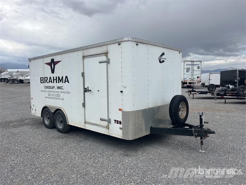 Charmac 16 ft T/A Enclosed Trailer Box body trailers