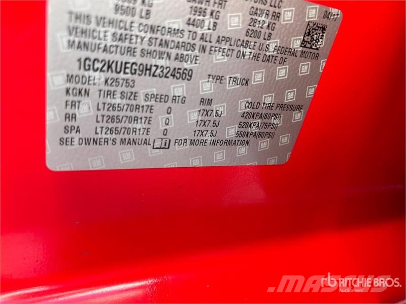 Chevrolet 2500 4x4 Extended Cab Pickup 其他