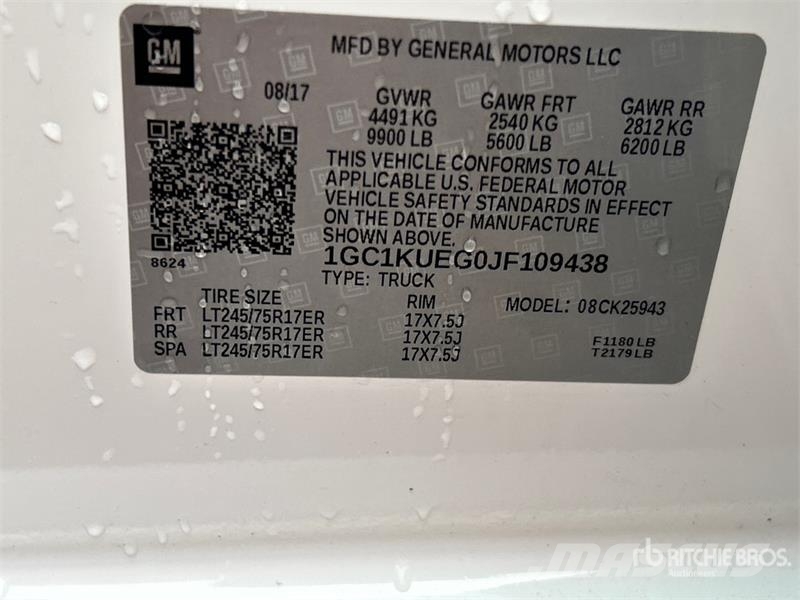 Chevrolet 2500HD 4x4 Crew Cab Pickup Citi