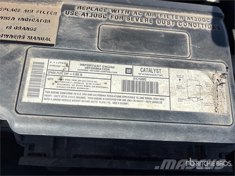 Chevrolet 30.6 ft on Chevrolet C3500 4x2 Bucket Truck Plataformas aéreas montadas em camião
