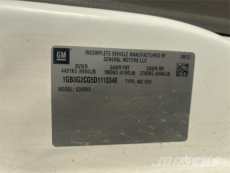 Chevrolet 3500 4x2 Utility Truck Furgonetas caja abierta