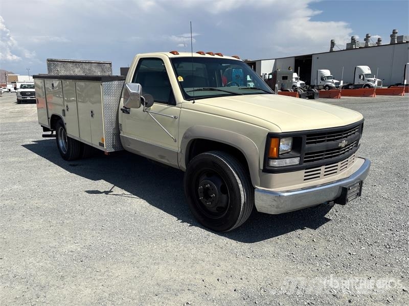 Chevrolet C3500 4x2 Utility Truck Pickup/planbiler