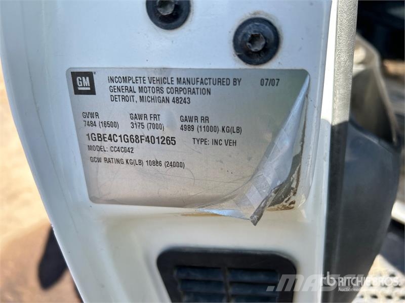 Chevrolet C4500 4x2 Service Truck (Inoperable) 시립/다목적 차량