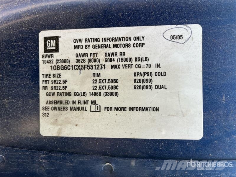 Chevrolet C6500 4x2 Flatbed Truck Kamioni sa otvorenim sandukom