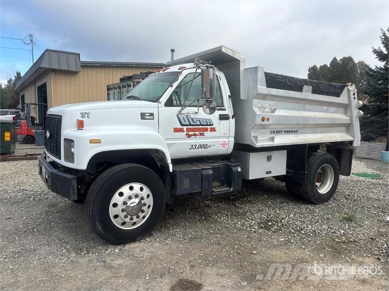 Chevrolet C7500 شاحنات قلابة