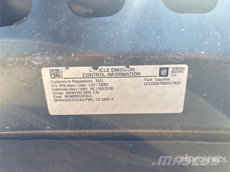 Chevrolet Malibu Osobní vozy
