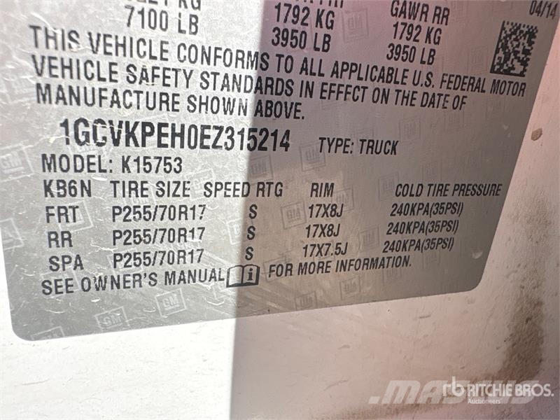 Chevrolet Silverado 1500 4x4 Extended Cab Pickup Drugi