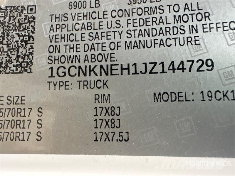 Chevrolet Silverado 1500 4x4 Pickup Drugi