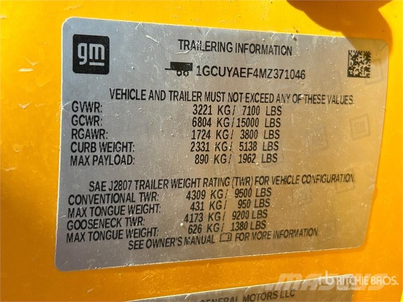 Chevrolet Silverado 1500 4x4 Crew Cab Pickup Drugi