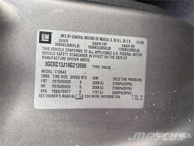 Chevrolet Silverado 1500 Andere Transporter