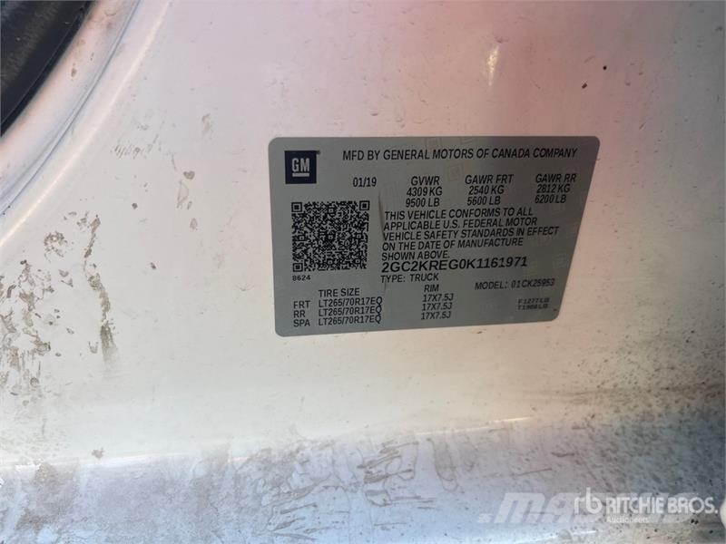 Chevrolet Silverado 2500HD 4x4 Crew Cab Utility Truck 픽업/드롭사이드