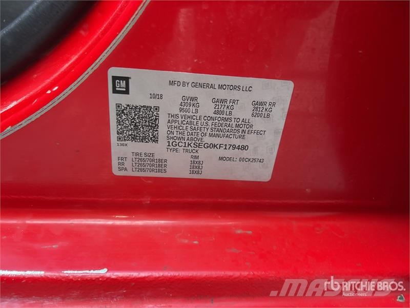 Chevrolet Silverado 2500HD 4x4 Crew Cab Pickup Ostalo