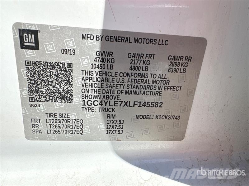 Chevrolet Silverado 2500 HD Z71 4x4 Crew Cab Pickup (Inopera Diger