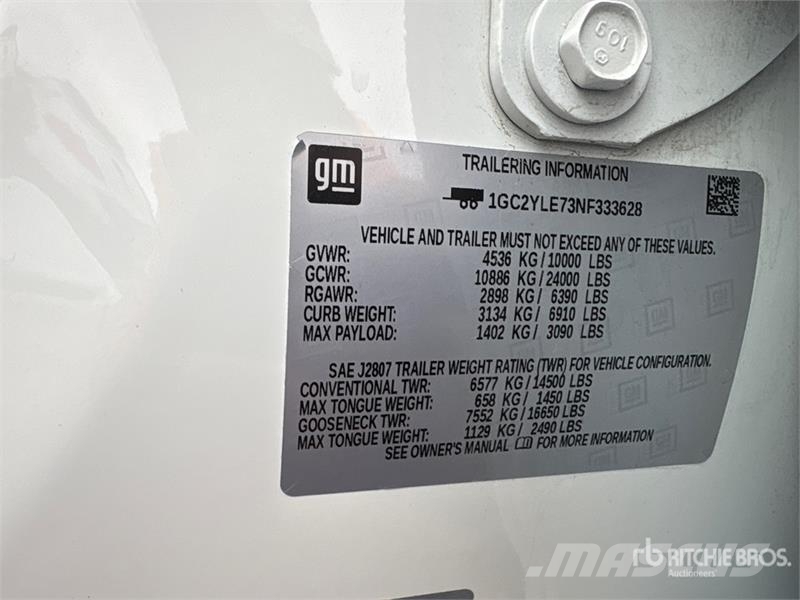 Chevrolet Silverado 2500HD 4x4 Extended Cab Pickup 其他