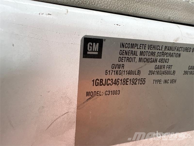 Chevrolet Silverado 3500HD 4x2 Dump Truck Tipper trucks