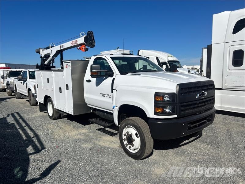 Chevrolet Silverado 5500HD 4x4 Service Truck (Unused) Forsvar/Miljø