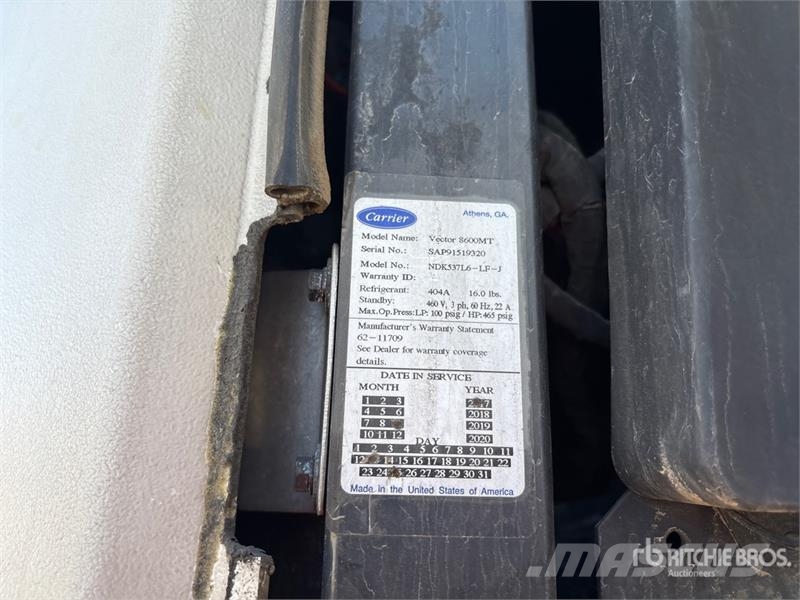 CIMC 1RMR50.5 51 ft x 102 in T/A Refrigerated Trailer Hladilne polprikolice